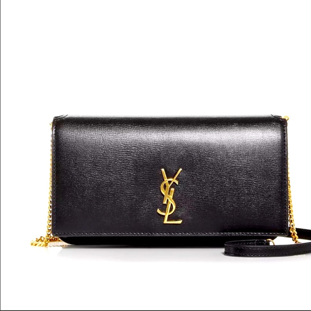 Saint Laurent black Phone Case Bag